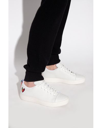 Paul Smith Sneakers With Logo - White