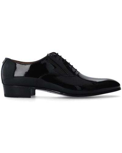 Gucci Patent Shoes, - Black