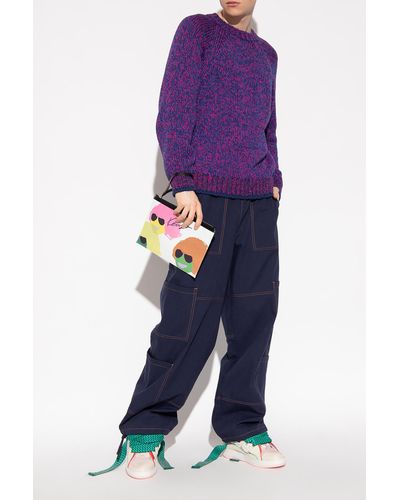 KENZO Relaxed-fitting Sweater - Pink