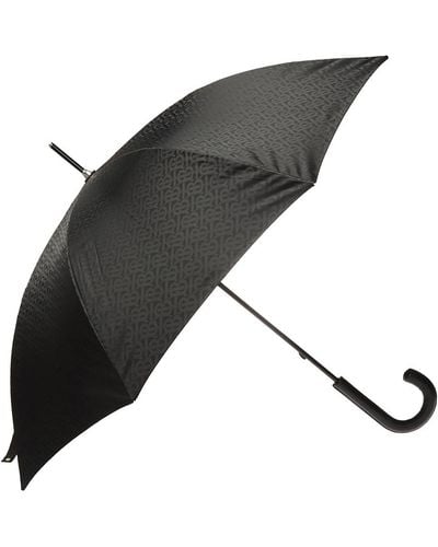 Burberry Logo Umbrella - Black