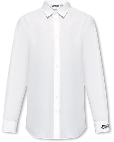 Moschino Shirt With Logo - White