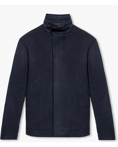 Emporio Armani Reversible Jacket - Blue