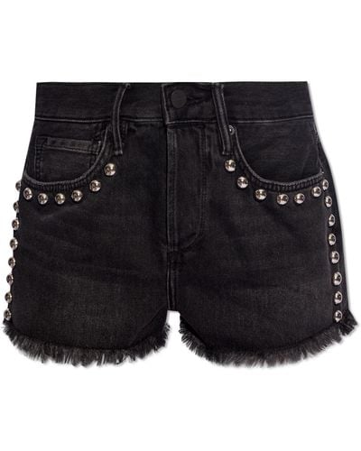 AllSaints ‘Heidi’ Denim Shorts - Black