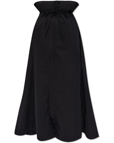 Y-3 High-waisted Skirt, - Black