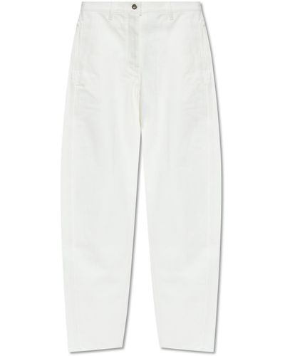 White Jil Sander Jeans for Women | Lyst