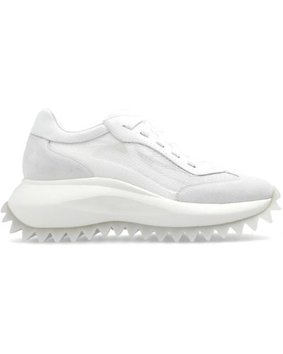 Vic Matié Trainers With Logo, - White