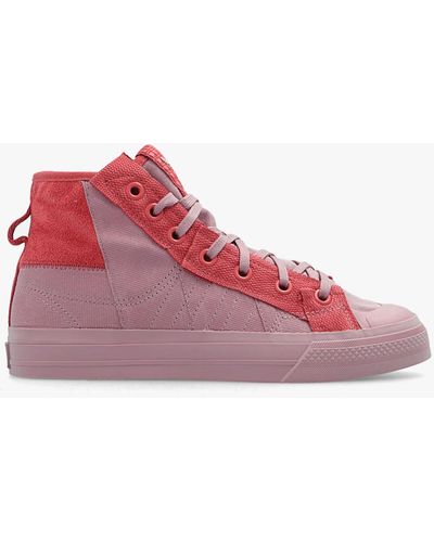 adidas Originals ‘Nizza Hi Parley’ Trainers - Pink