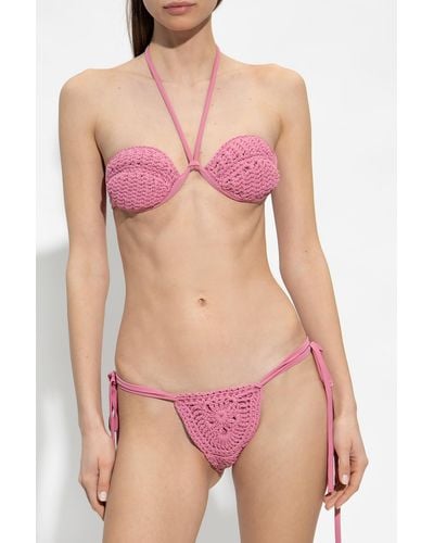 The Mannei ‘Rio’ Bikini Top - Pink