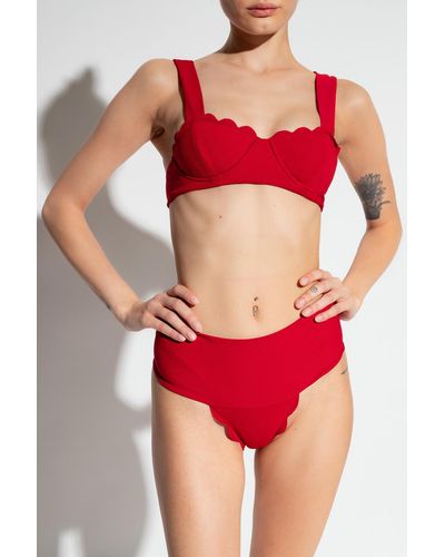 Marysia Swim ‘Santa Clara’ Briefs - Red