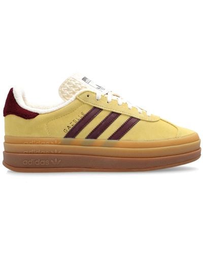 adidas Originals Platform Sport Shoes 'gazelle Bold', - Yellow