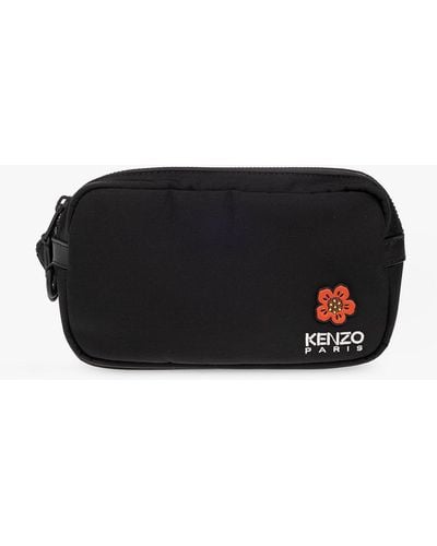 KENZO Belt Bag With Logo - Black