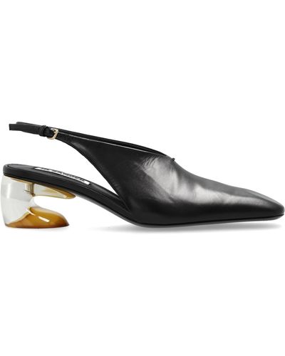 Jil Sander High-Heeled Shoes - Black