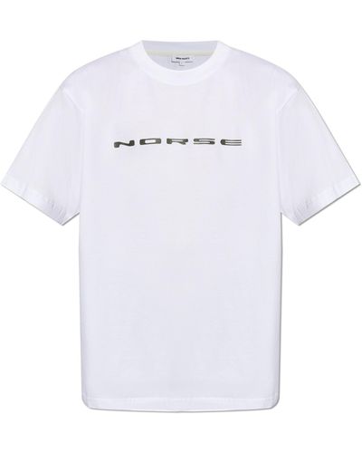 Norse Projects T-shirt 'simon', - White