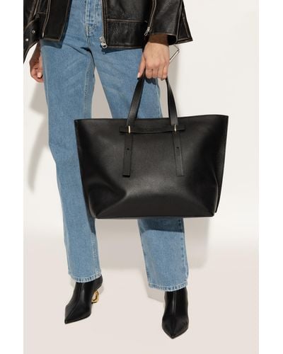 Furla ‘Giove Large’ Shopper Bag - Black