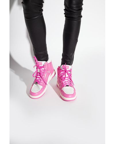 Amiri 'skel-top Hi' Sneakers - Pink