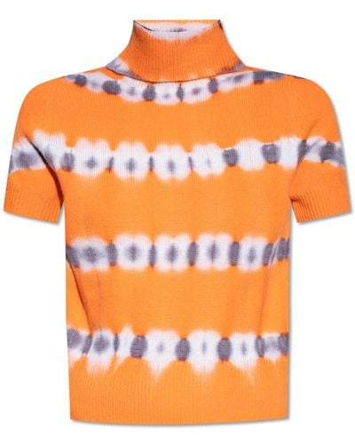 DIESEL ‘M-Tinos’ Wool Jumper - Orange