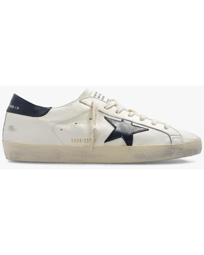 Golden Goose Super-star Leather Low-top Trainers - White