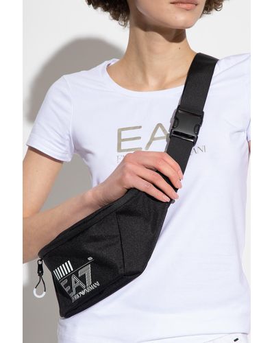 EA7 ‘Sustainable’ Collection Belt Bag - Black