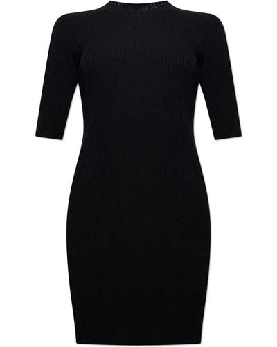 Diane von Furstenberg Form-Fitting Dress - Black