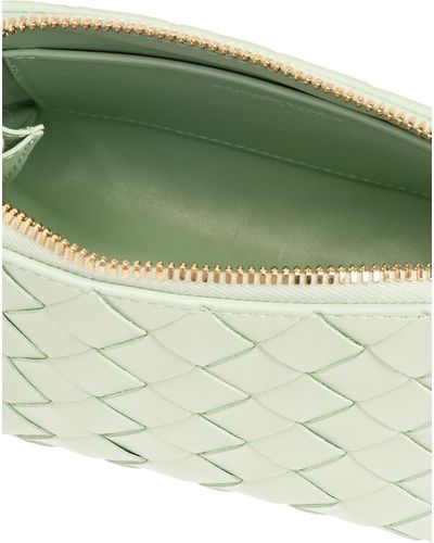 Bottega Veneta Leather Wash Bag - Green