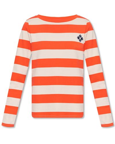 Kate Spade T-shirt With Long Sleeves - Orange