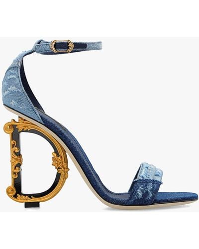 Dolce & Gabbana Heeled Sandals, - Blue
