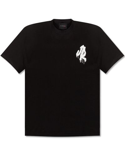 John Richmond T-shirt With Logo - Black