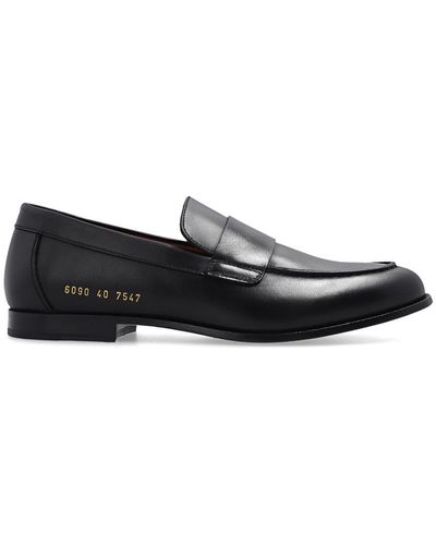 Common Projects Leather Loafers - Black