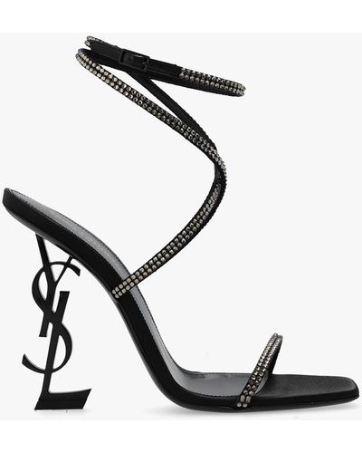 Saint Laurent ‘Opyum’ Heeled Sandals - Black
