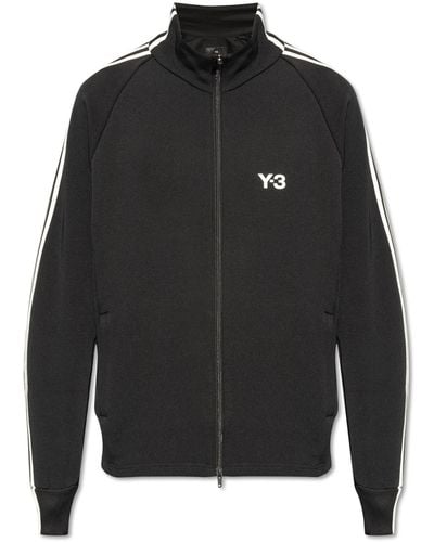 Y-3 Stand-Up Collar Sweatshirt, ' - Black