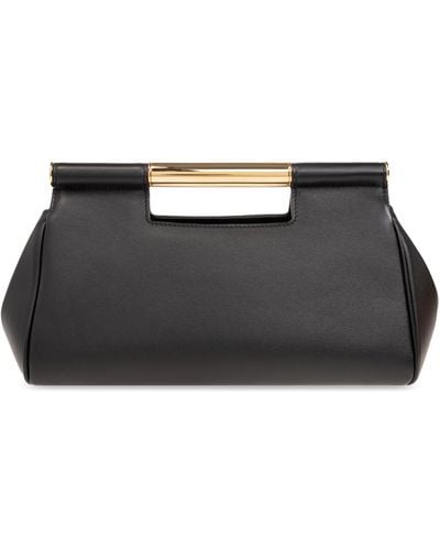 Dolce & Gabbana ‘Sicily Medium’ Handbag - Black