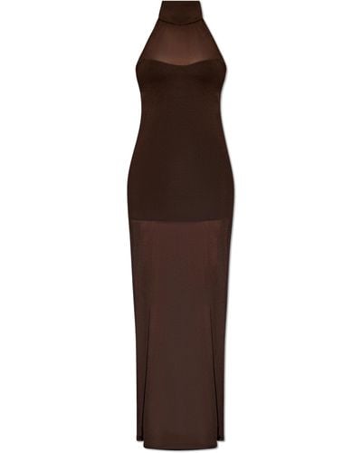 Tom Ford Cashmere Dress, ' - Brown