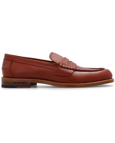 DSquared² Leather Loafers - Brown