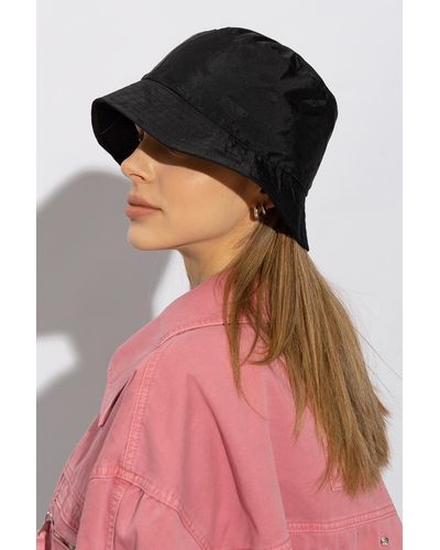 Moschino Bucket Hat With Monogram - Pink