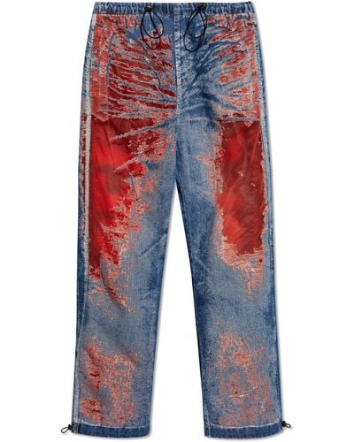 DIESEL ‘D-Martial-Fse’ Two-Layered Trousers, '