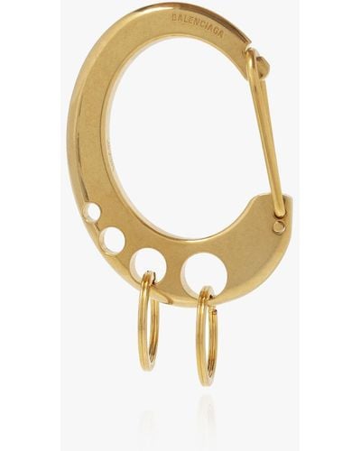 Balenciaga Bracelet With Charms, - Metallic