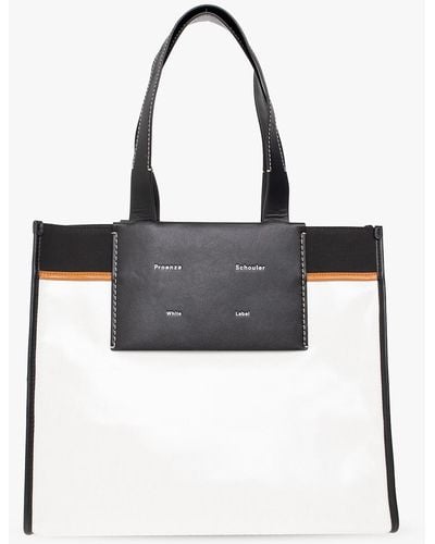 Proenza Schouler Proenza Schouler Label ‘Morris Xl’ Shopper Bag - White