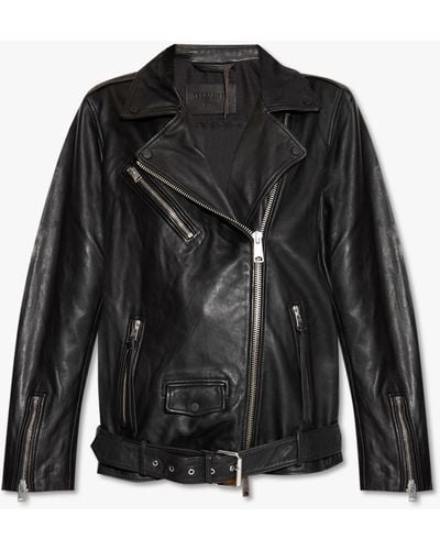 AllSaints ‘Billie’ Biker Jacket - Black