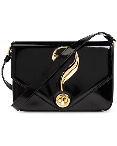 Moschino '40th Anniversary' Collection Shoulder Bag, - Black