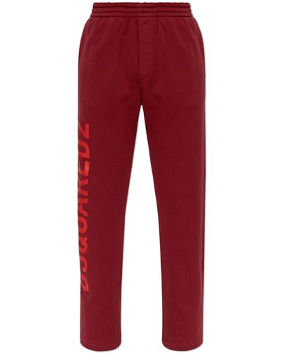 DSquared² Joggers, - Red