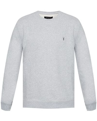 AllSaints ‘Raven’ Sweatshirt With Logo - Grey