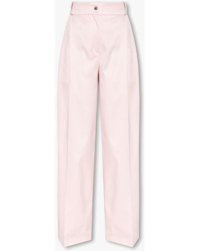 The Mannei ‘Arda’ Pleat-Front Pants - Pink