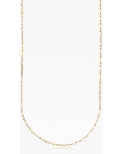 Saint Laurent Brass Necklace - White