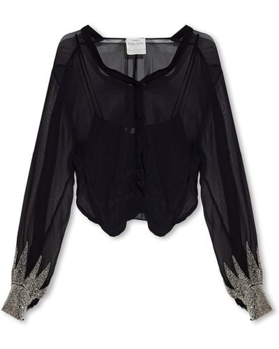 Forte Forte Shirt With Top - Black