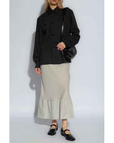Lemaire Long Skirt - Black