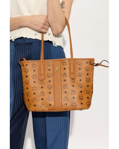 MCM ‘Liz’ Reversible Shopper Bag - Orange