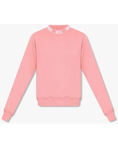 DIESEL 'F-REGGY-JAC' Sweatshirt - Pink