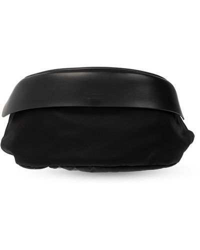 Jil Sander Belt Bag With Logo - Black