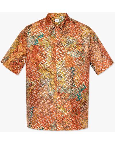 Burberry 'wallington' Patterned Shirt - Multicolour
