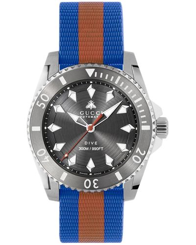 Gucci watch men blue new arrivals